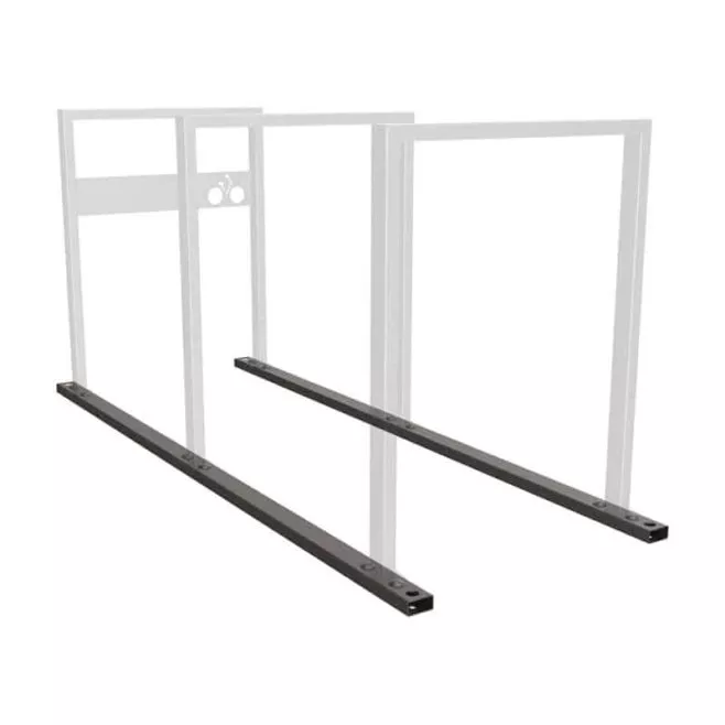 Photo de Support à vélos et accessoires chassis pour appuis vélos sur platines