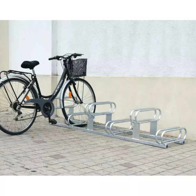 Photo 1 de Support à vélos et accessoires 6 places emplacements décalés