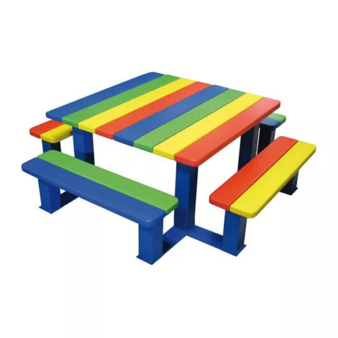 Photo de Table de pique-nique pour enfants – version maternelle