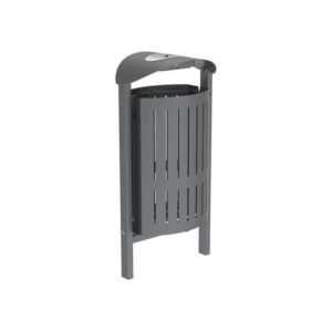 Poubelle SPL Silaos® - acier avec cendrier