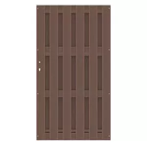 JUMBO Bois Composite Marron, Porte 1