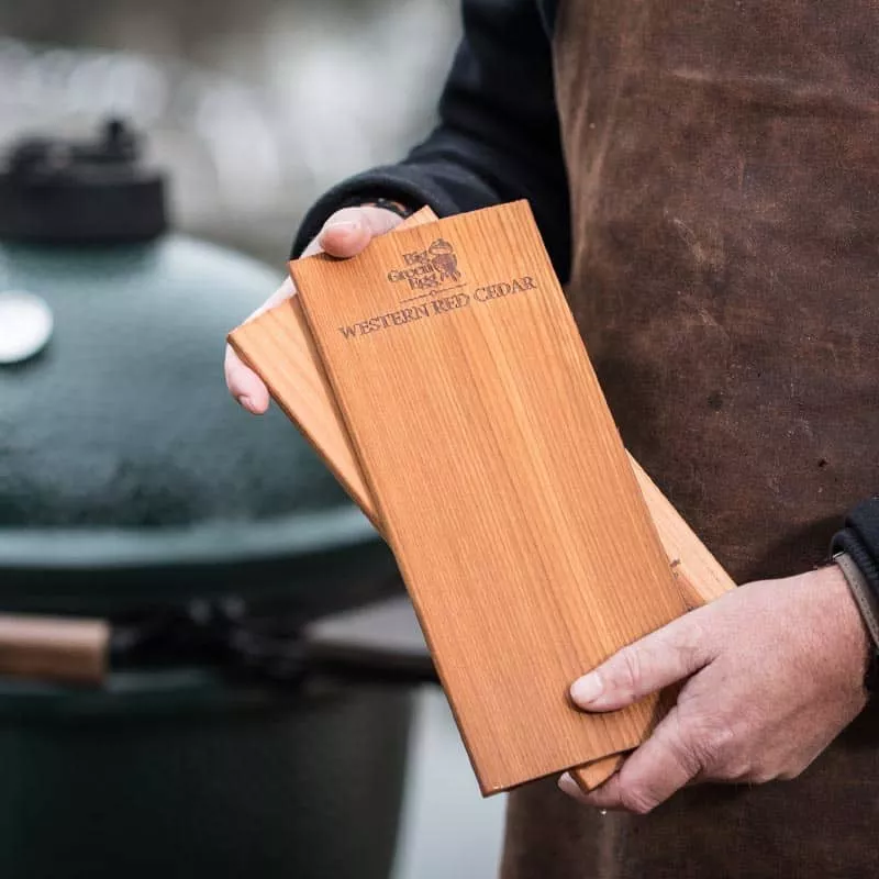 Photo 1 de Big Green Egg planchettes en bois pour grillades