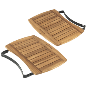 Big Green Egg tablettes latérales en acacia